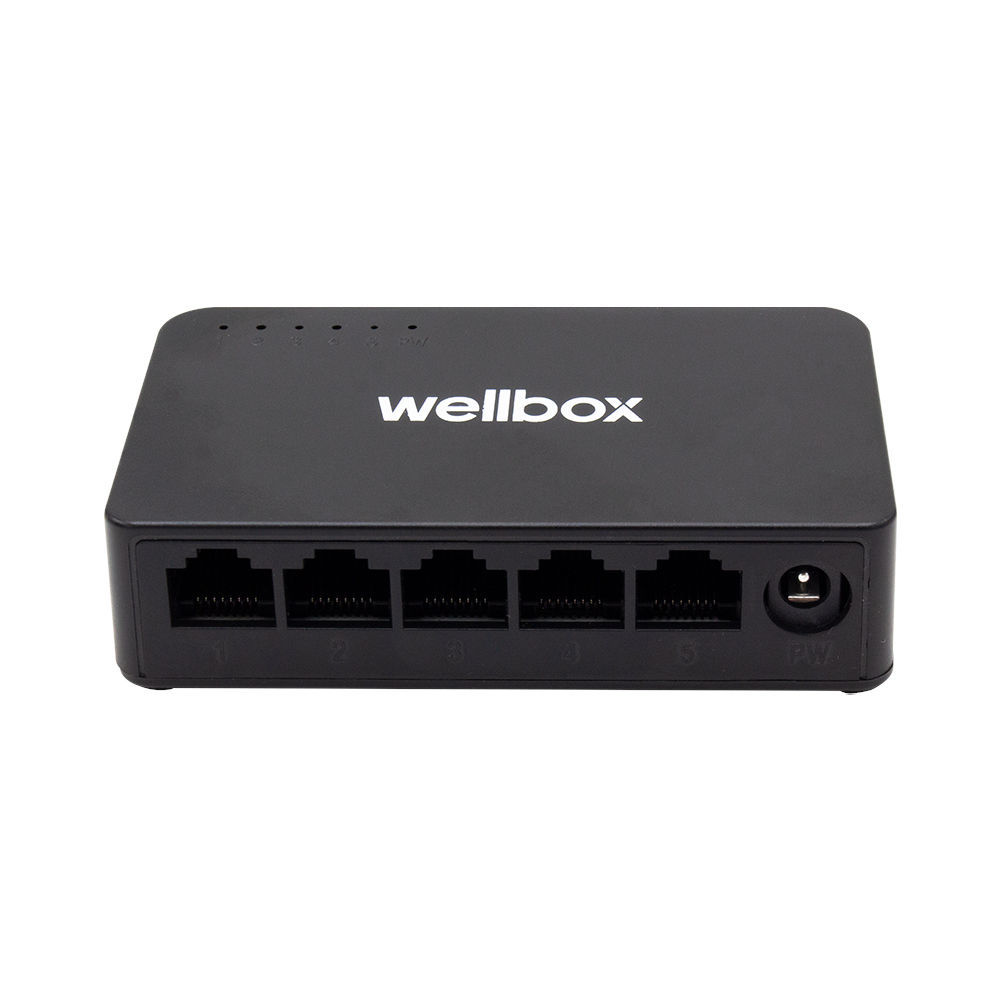 WB-1005S FAST 5 KANAL 10-100 Mbps ETHERNET SWITCH