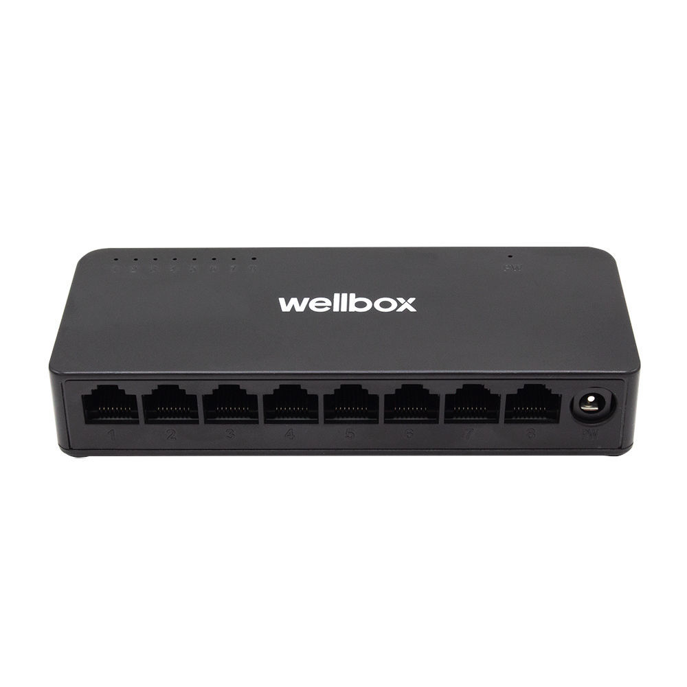 WB-1008S FAST 8 KANAL 10-100 Mbps ETHERNET SWITCH