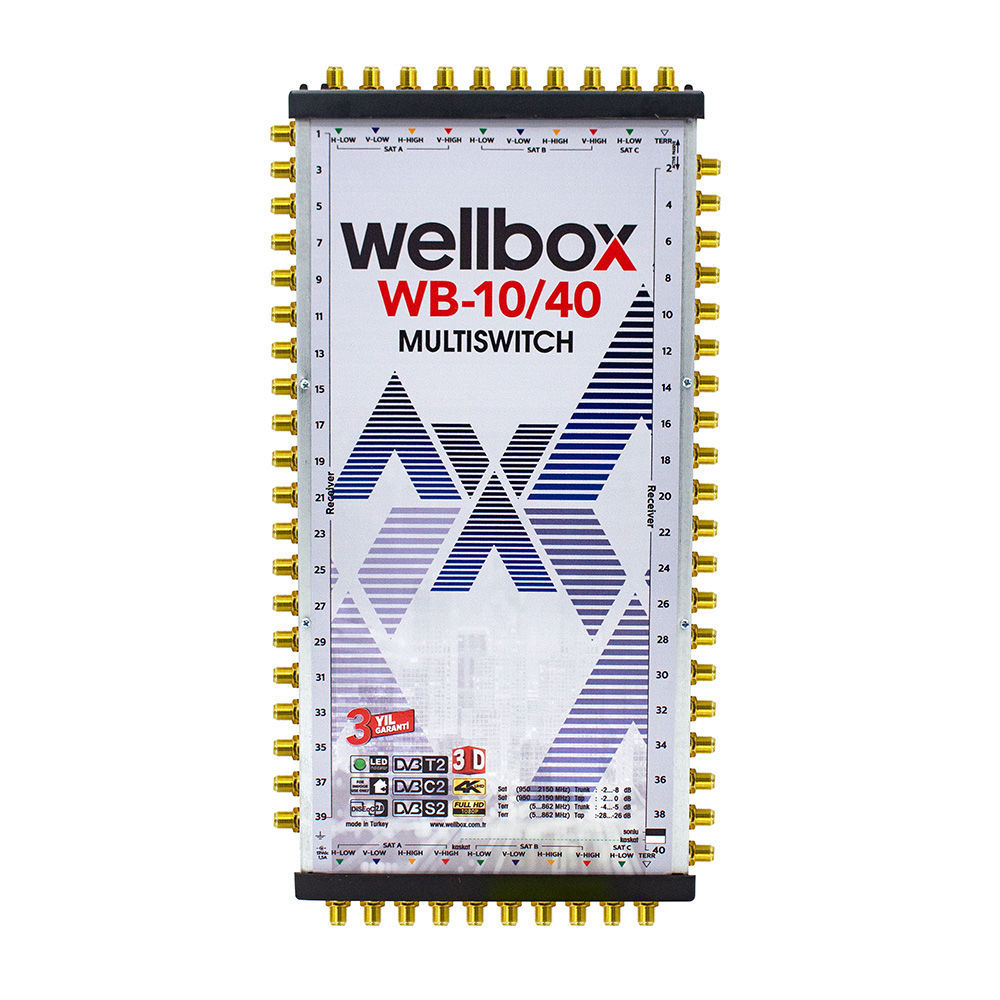 WELLBOX WXM-1040 10X40 MULTİSWİCH